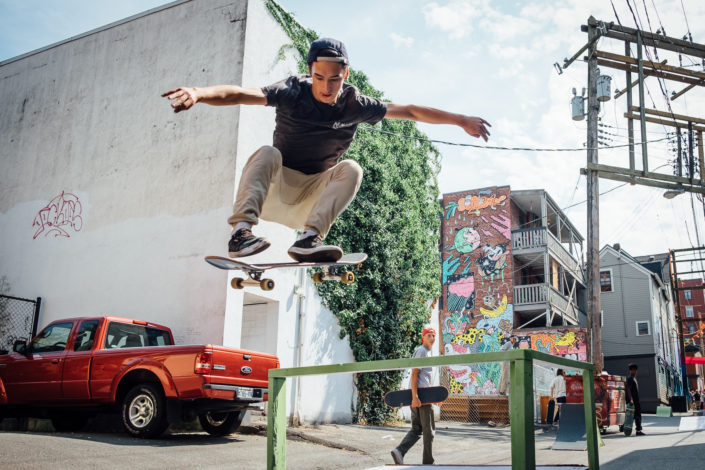 skateboarders